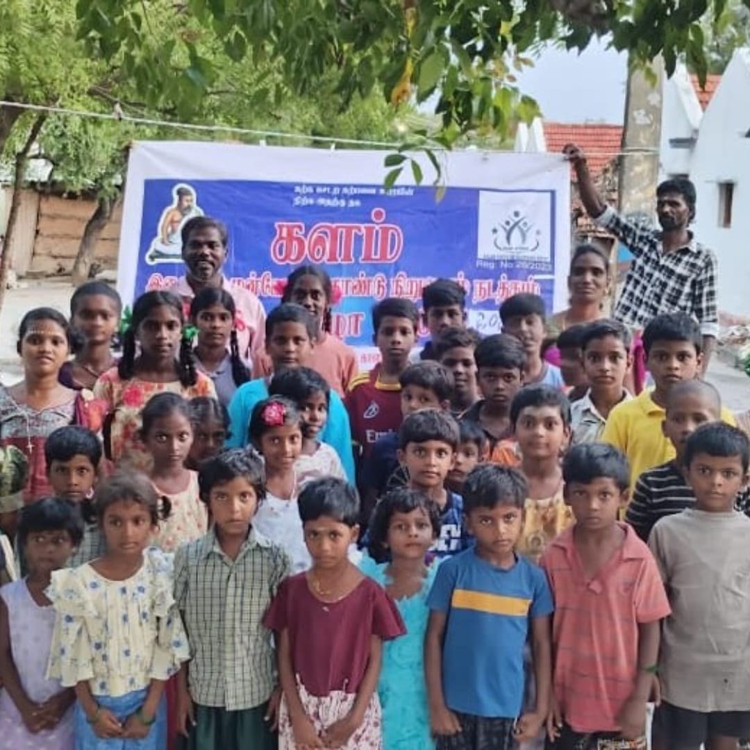 Children at a Kalam Trust community programme